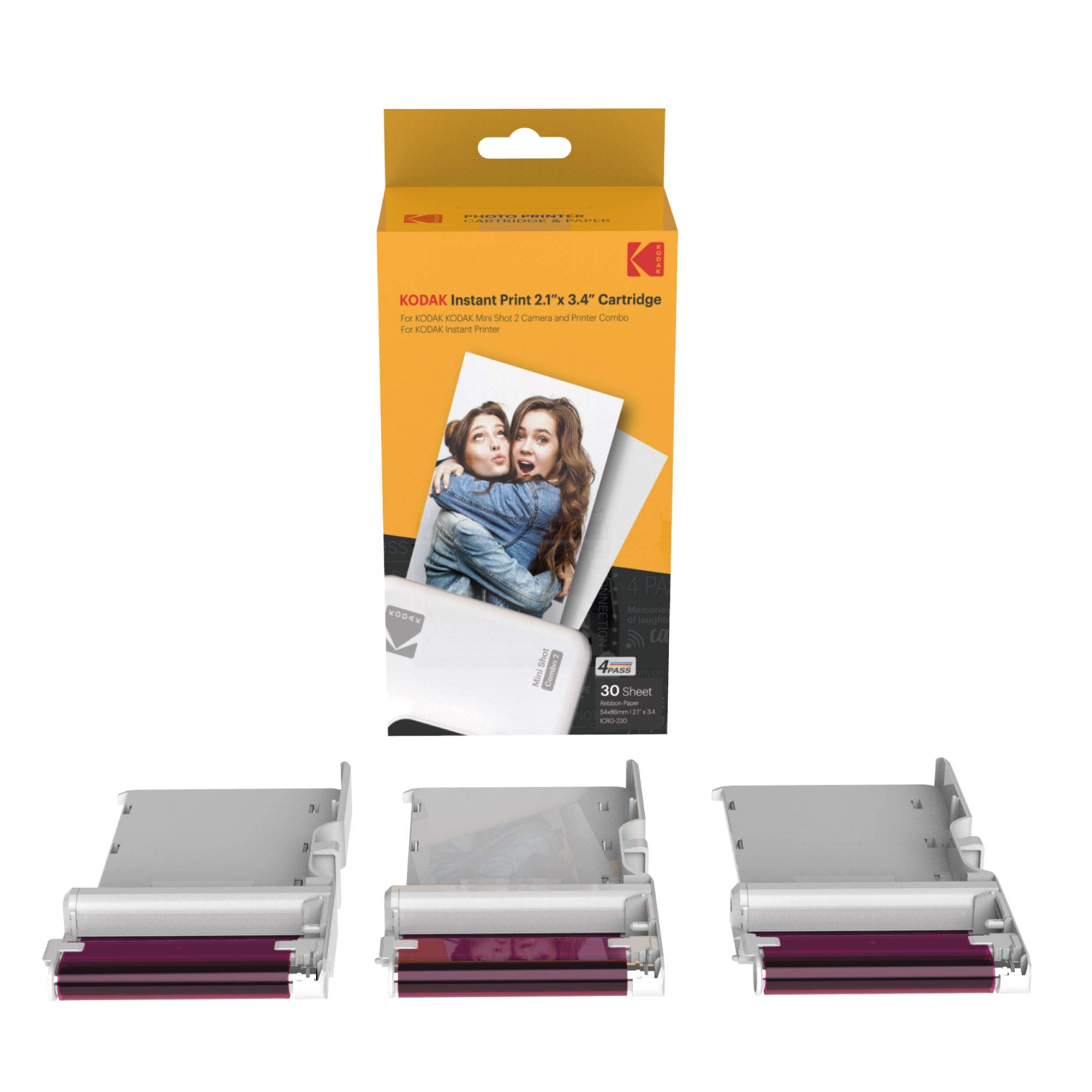 Foto 1 | Cartucho De Papel Fotográfico Kodak 4pass, Paquete De 30 Unidades, Para La Serie Mini 2 - Venta Internacional.