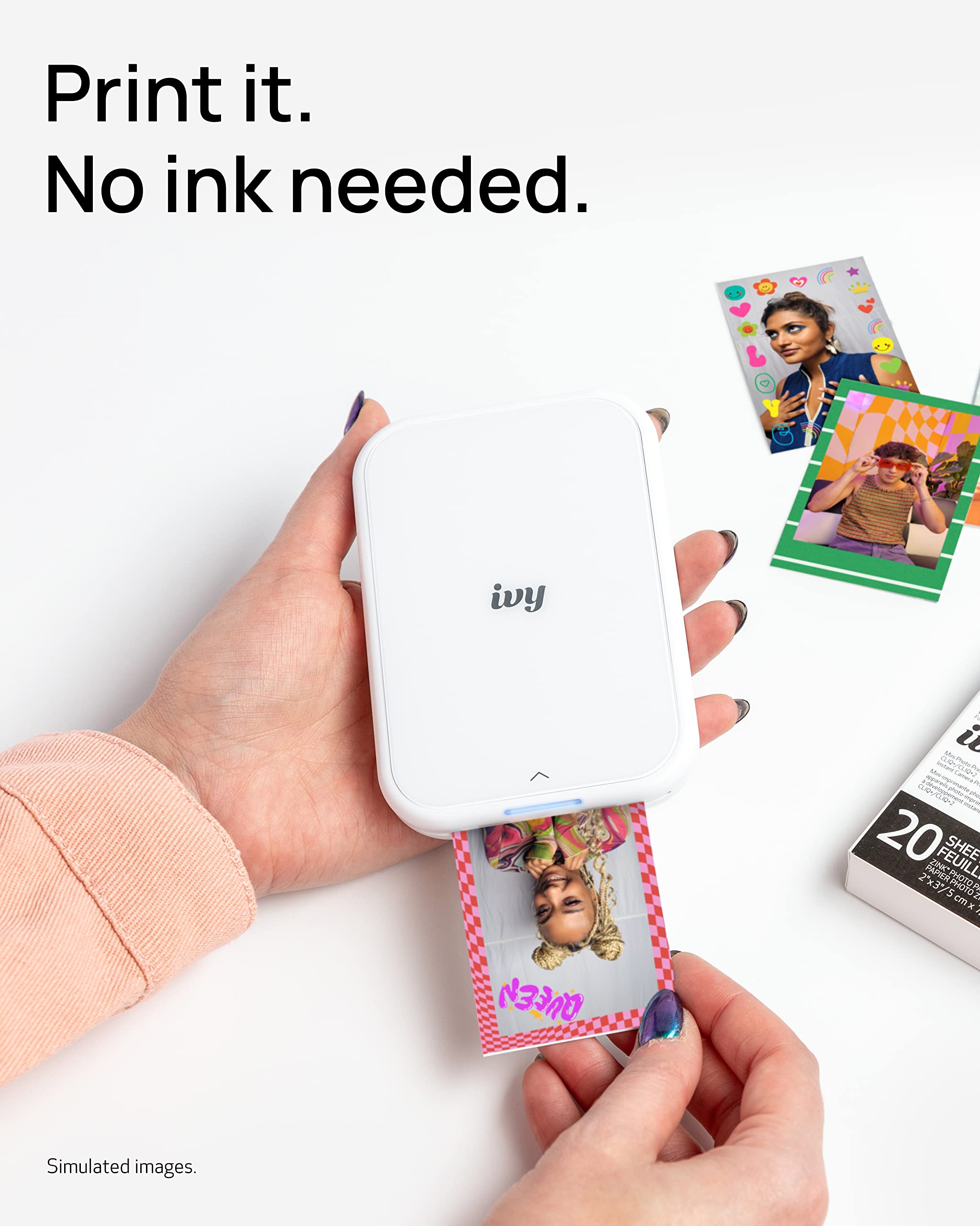Foto 4 | Paquete De Papel Adhesivo Fotográfico Canon Zink 2 X 3 (100 Hojas) - Venta Internacional.
