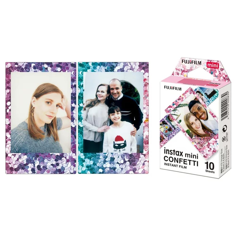 Foto 4 pulgar | Película Fujifilm Instax Confetti Mini (10 Exposiciones, Paquete De 3) - Venta Internacional.