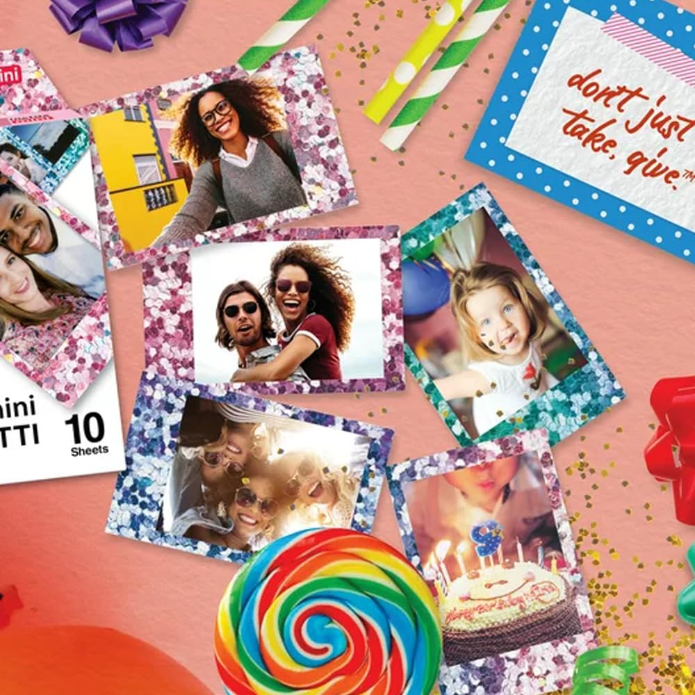 Foto 4 | Película Fujifilm Instax Confetti Mini (10 Exposiciones, Paquete De 3) - Venta Internacional.