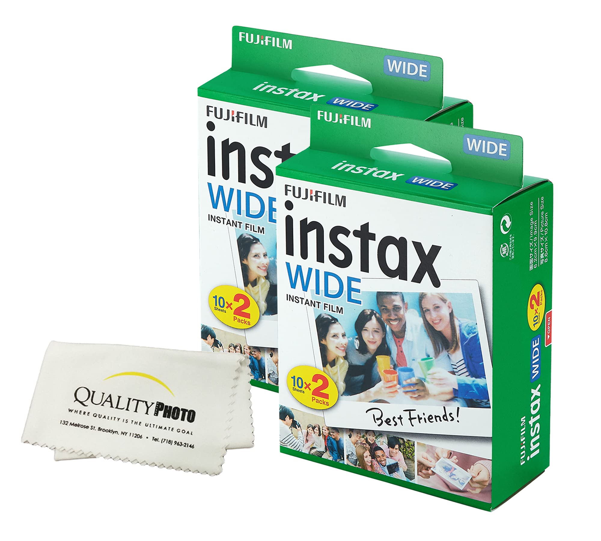Foto 2 pulgar | Película Instantánea Fujifilm Instax Wide 40 Para Exposiciones 300/200/210 - Venta Internacional.