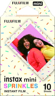 Foto 1 | Película Fujifilm Instax Mini Sprinkles - 10 Exposiciones - Venta Internacional.