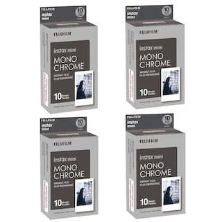 Foto 1 | Película Instantánea Fujifilm Instax Mini Monocromo, Paquete De 10 - Venta Internacional.