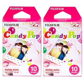 Foto 1 | Película Instantánea Fujifilm Instax Candy Pop, 20 Hojas Para Mini 8 - Venta Internacional.