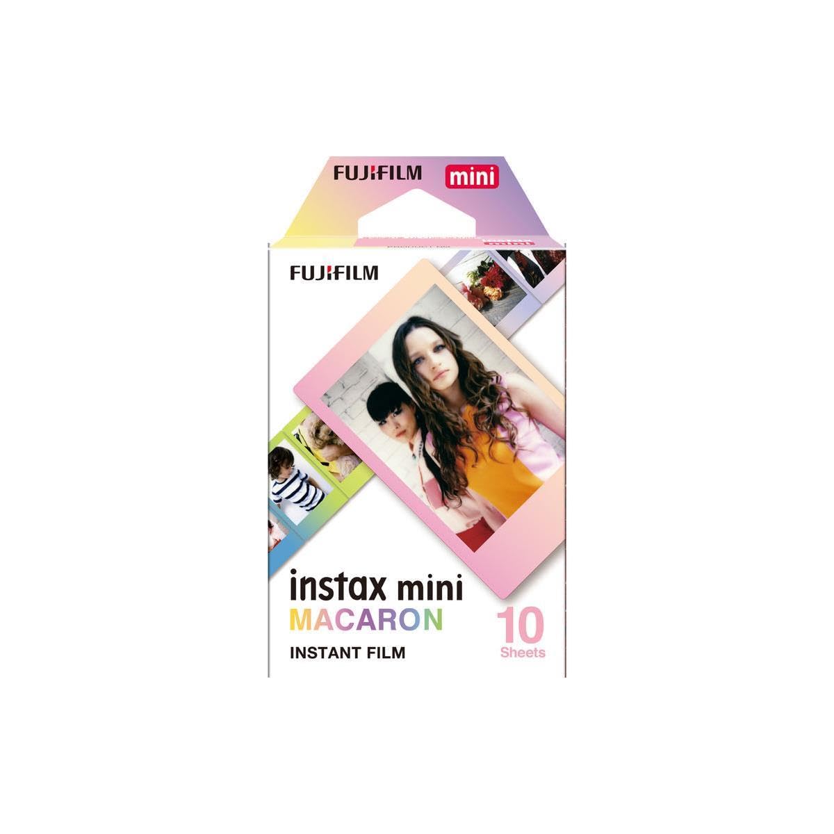 Foto 2 pulgar | Paquete De Película Instantánea Fujifilm Instax Mini Macaron 30 Fotos - Venta Internacional.