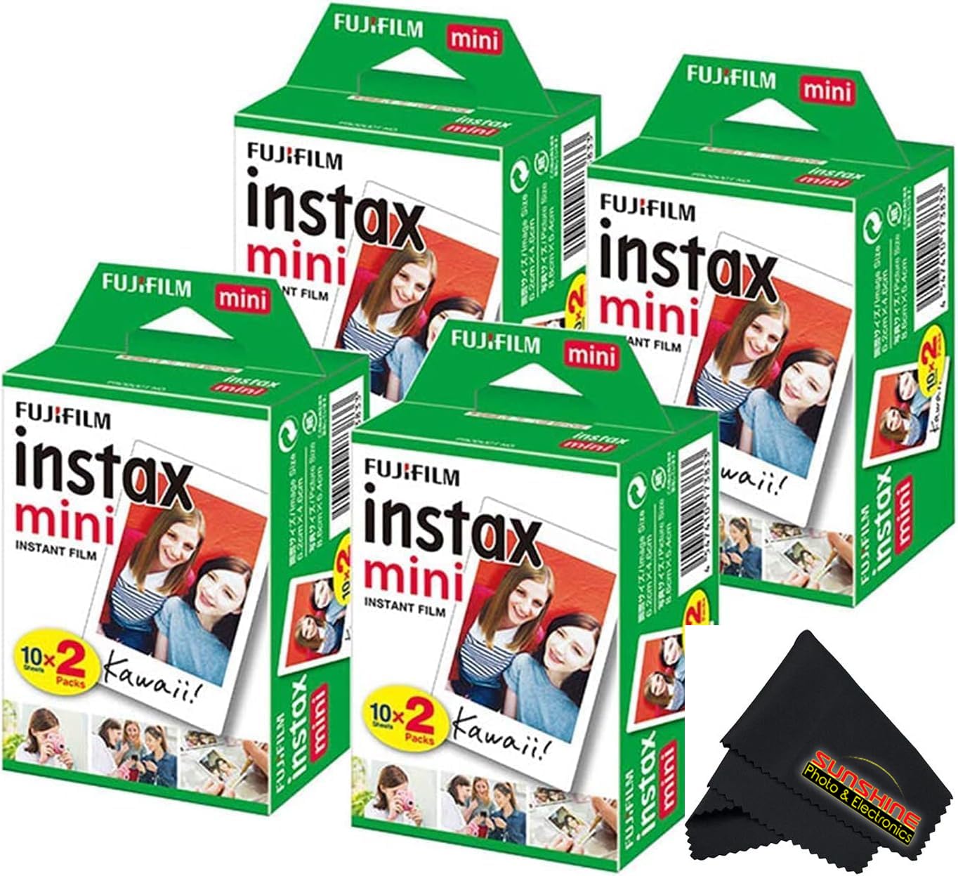 Foto 2 pulgar | Paquete De Películas Fujifilm Instax Mini Para Minicámaras Instantáneas (80 Hojas) - Venta Internacional.