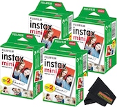 Paquete De Películas Fujifilm Instax Mini Para Minicámaras Instantáneas (80 Hojas) - Venta Internacional.