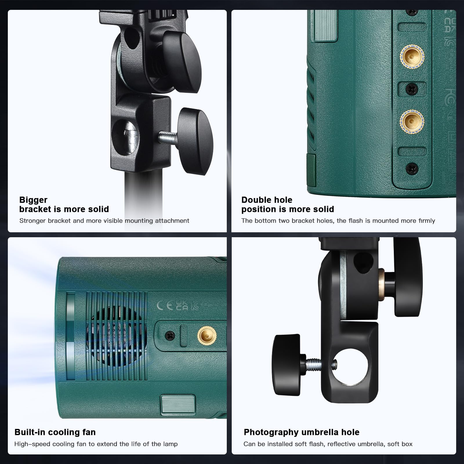 Foto 6 | Flash Estroboscópico Godox Ad100pro, Batería De 100 W, 2600 Mah - Venta Internacional.