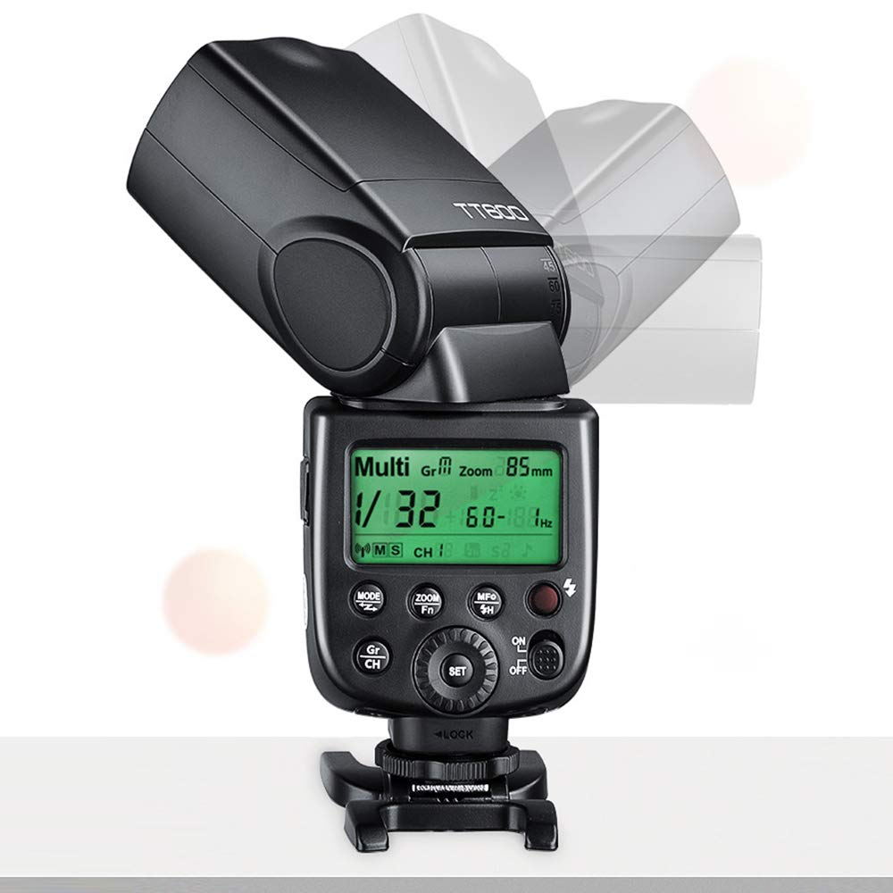 Foto 3 | Flash Godox Tt600 Hss 1/8000 S Gn60 Speedlite Con Disparador X2t-s - Venta Internacional.