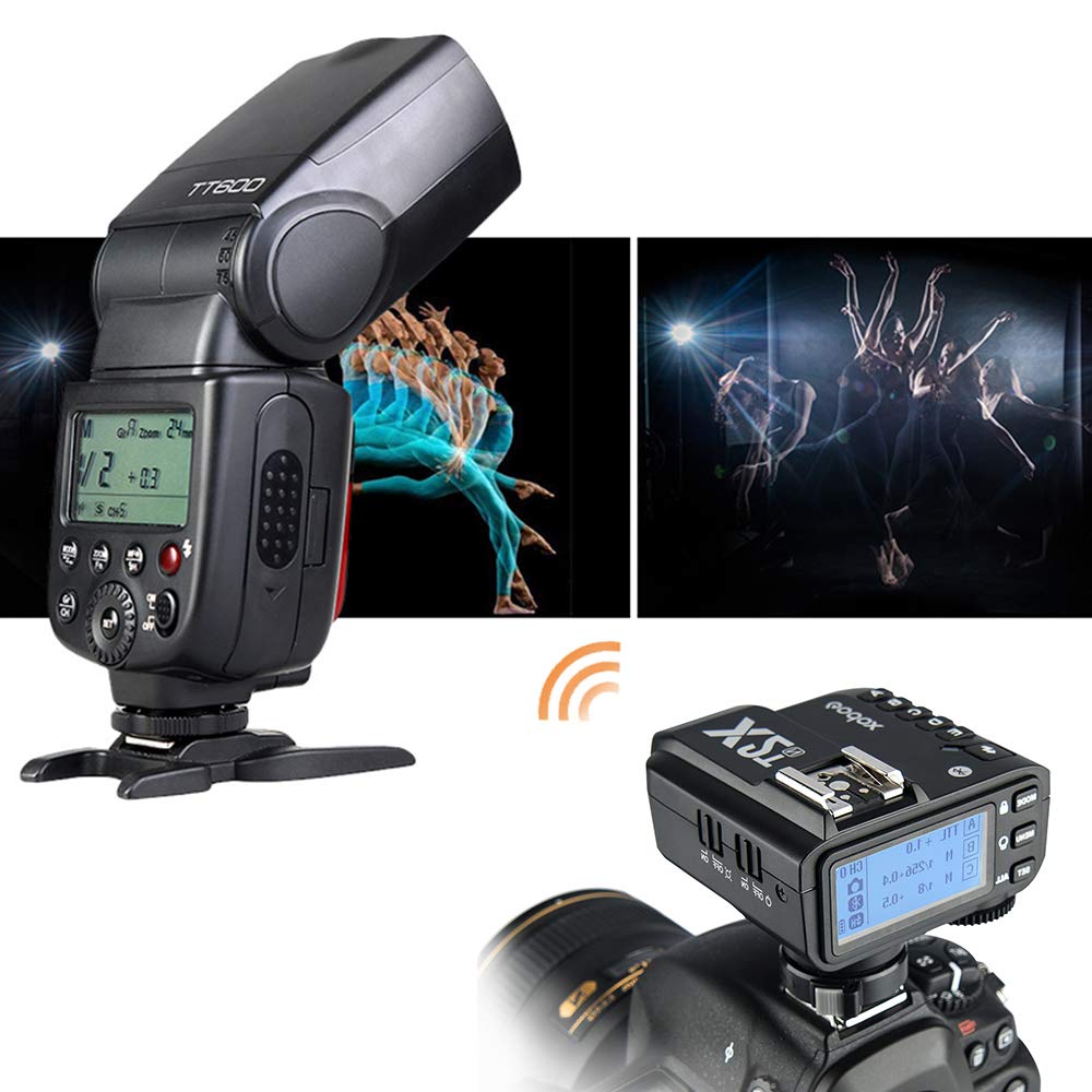 Foto 5 | Flash Godox Tt600 Hss 1/8000 S Gn60 Speedlite Con Disparador X2t-s - Venta Internacional.