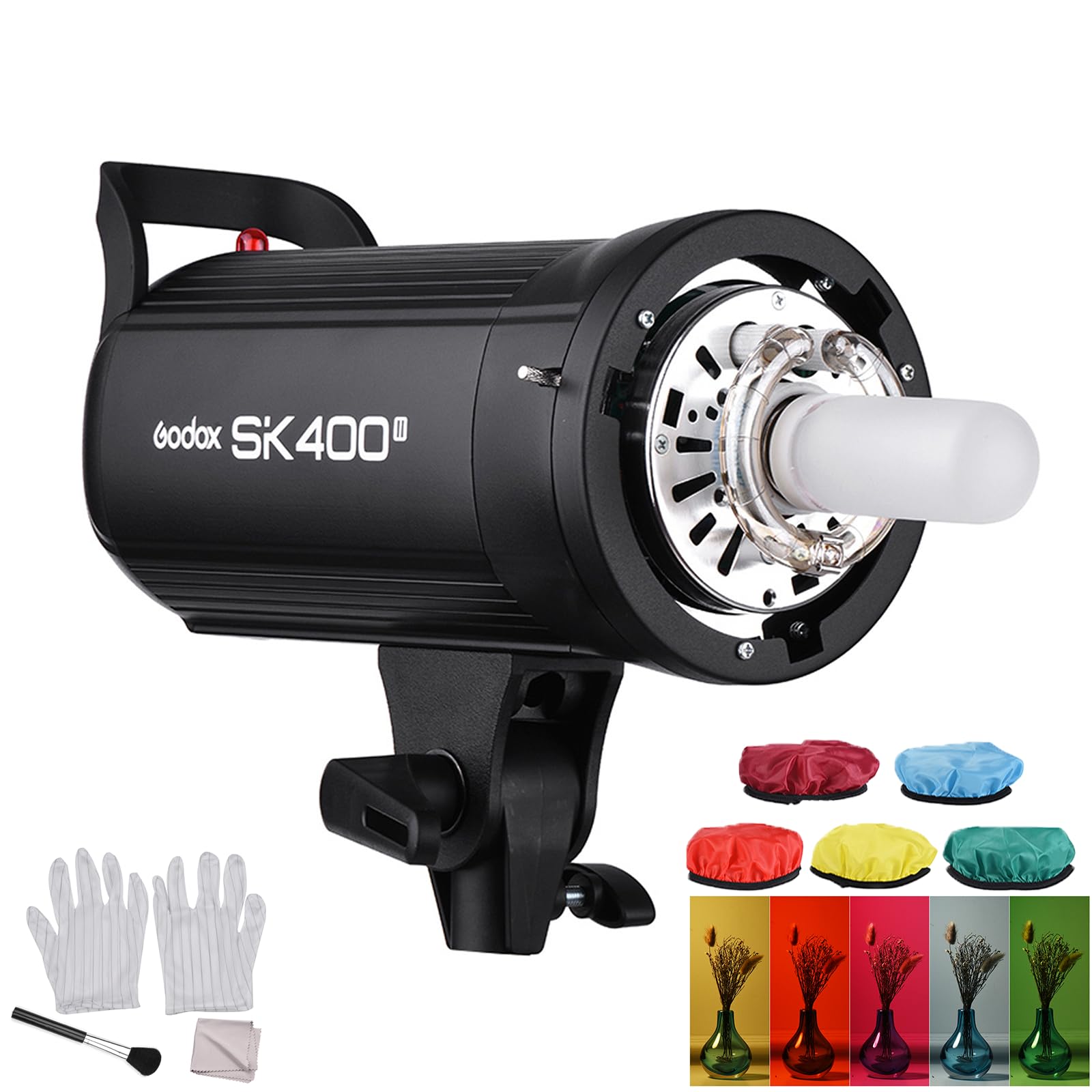 Luz Estroboscópica Studio Flash Godox Sk400ii De 400 W Con Lámpara De 150 W - Venta Internacional.
