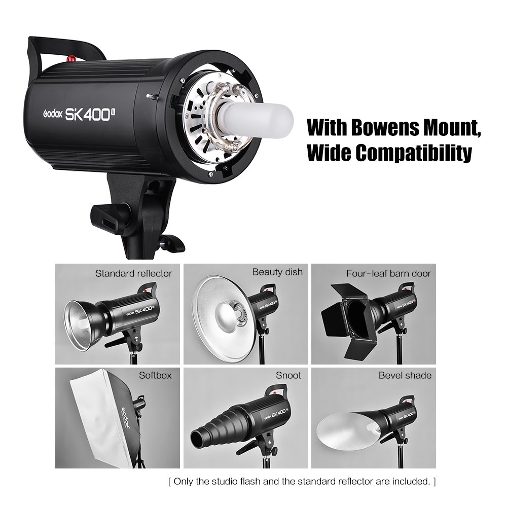 Foto 2 | Luz Estroboscópica Studio Flash Godox Sk400ii De 400 W Con Lámpara De 150 W - Venta Internacional.