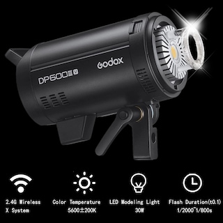 Foto 6 | Linterna Estroboscópica De Estudio Godox Dp600iii-v Dp600iiiv 600 W - Venta Internacional.