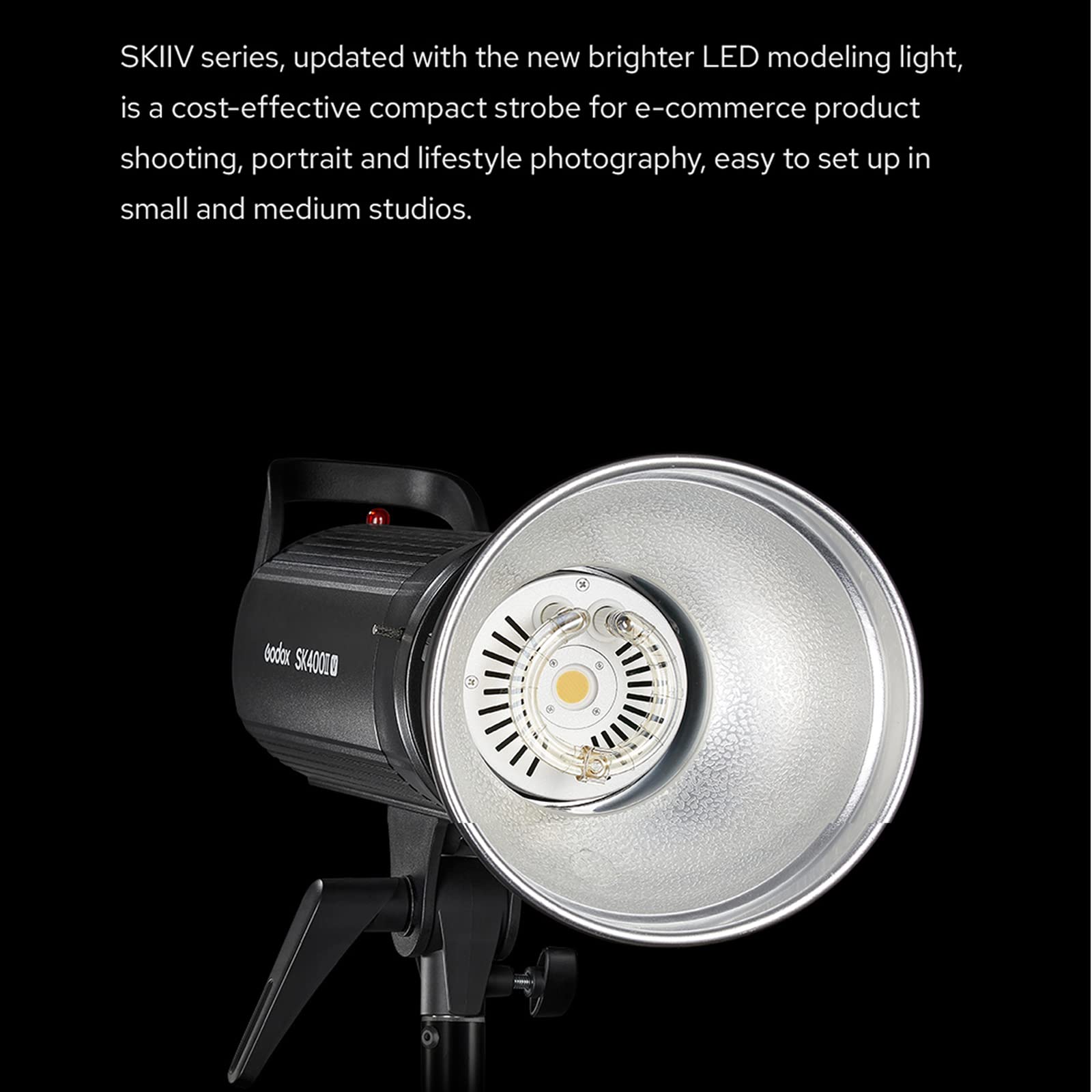 Foto 3 | Luz Estroboscópica Godox Sk400ii-v Sk400ii V 400 W 5700 K Con Led - Venta Internacional.