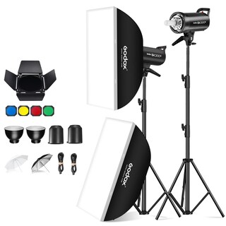 Foto 2 | Kit De Luces Estroboscópicas Studio Flash Godox Sk300ii De 600 W Con Acceso. - Venta Internacional.