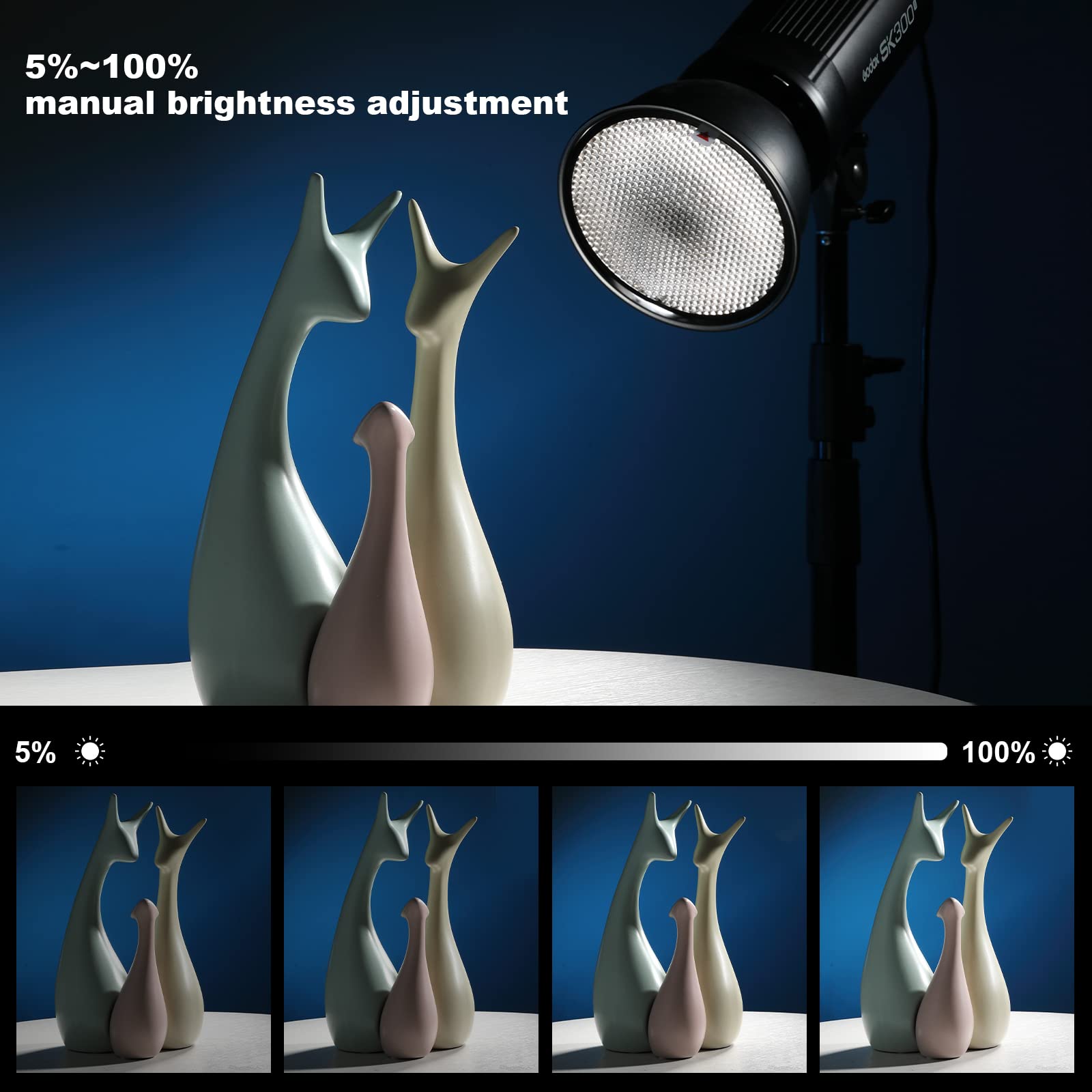 Foto 8 pulgar | Kit De Luces Estroboscópicas Studio Flash Godox Sk300ii De 600 W Con Acceso. - Venta Internacional.