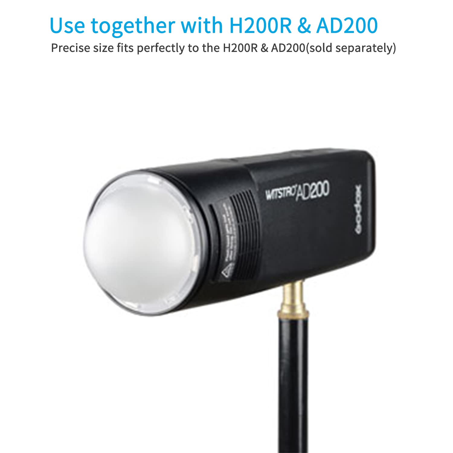 Foto 5 | Domo Difusor Godox Ak-r11 Para Flash De Cabeza Redonda Godox V1 V1pro - Venta Internacional.