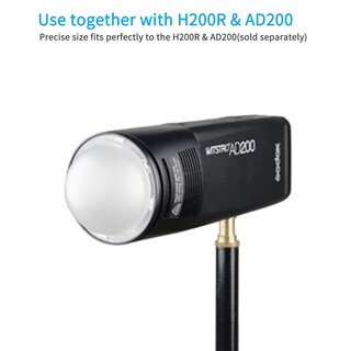 Foto 5 | Domo Difusor Godox Ak-r11 Para Flash De Cabeza Redonda Godox V1 V1pro - Venta Internacional.