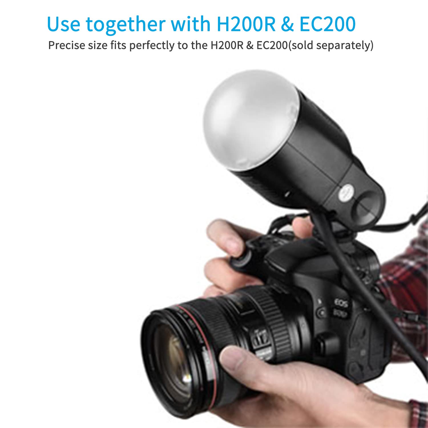 Foto 6 | Domo Difusor Godox Ak-r11 Para Flash De Cabeza Redonda Godox V1 V1pro - Venta Internacional.