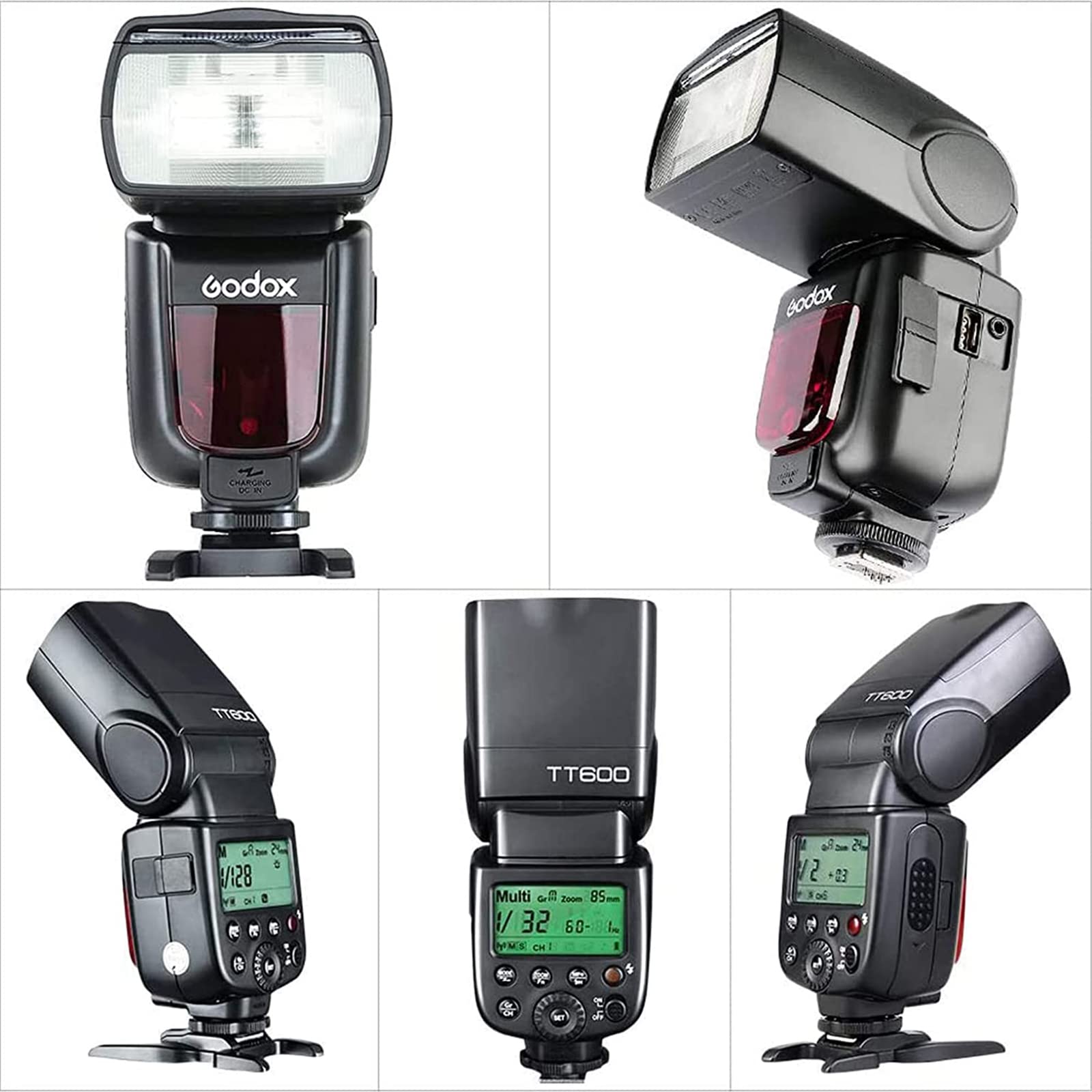 Foto 3 pulgar | Flash Externo Godox Tt600 Para Canon/nikon/pentax/olympus/fuji - Venta Internacional.