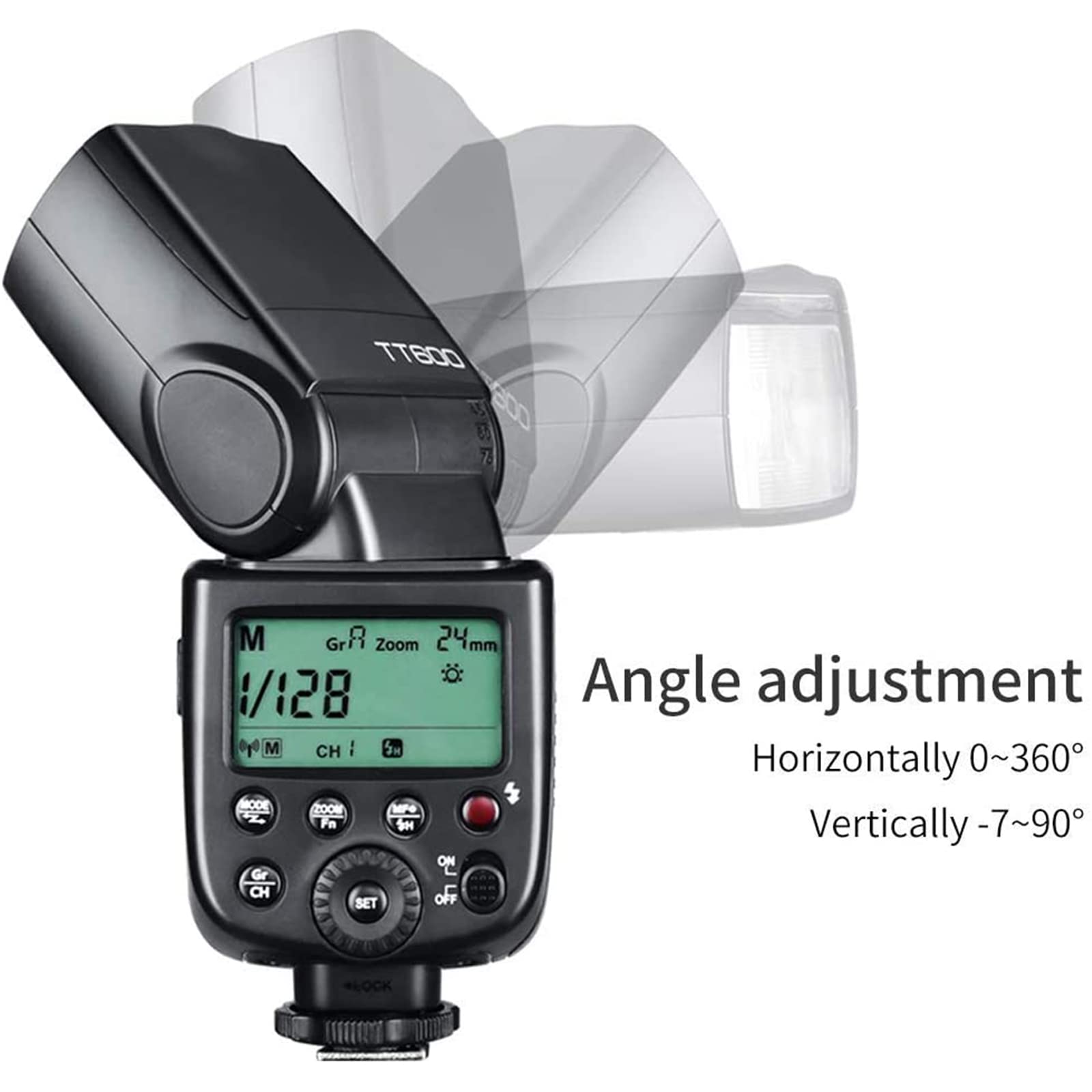 Foto 7 pulgar | Flash Externo Godox Tt600 Para Canon/nikon/pentax/olympus/fuji - Venta Internacional.