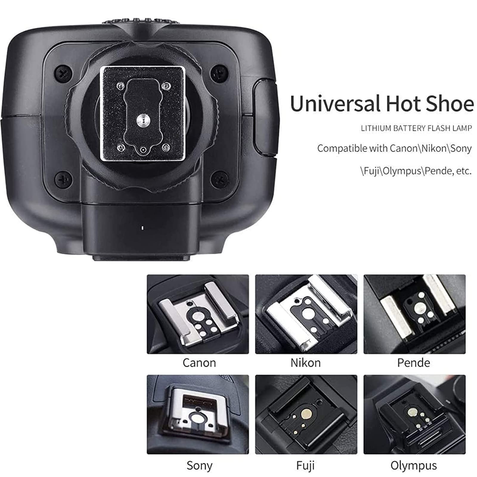 Foto 8 pulgar | Flash Externo Godox Tt600 Para Canon/nikon/pentax/olympus/fuji - Venta Internacional.