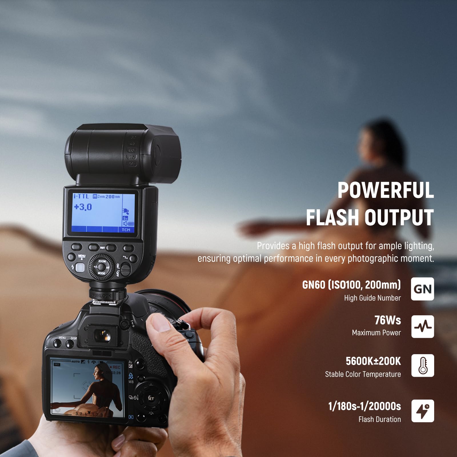Foto 3 pulgar | Cámara Flash Speedlite Neewer Z760-n Ttl Para Réflex Digital Nikon - Venta Internacional.
