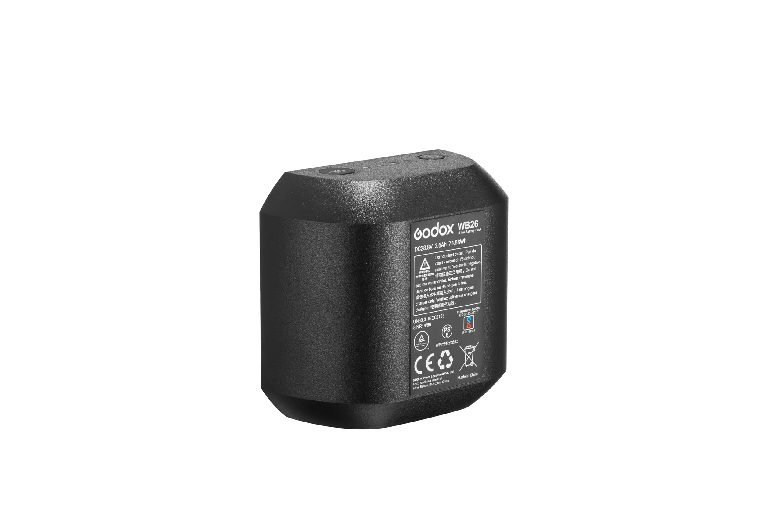 Foto 4 pulgar | Bateria Godox Wb26 Wb26a Para Ad600pro Ii Ad600pro 28,8 V - Venta Internacional.