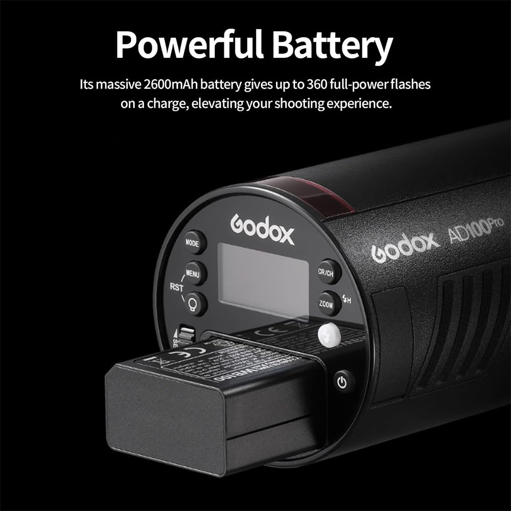 Foto 7 pulgar | Sistema X Inalámbrico Flash Strobe Godox Ad100pro De 100 W Y 2,4 G - Venta Internacional.