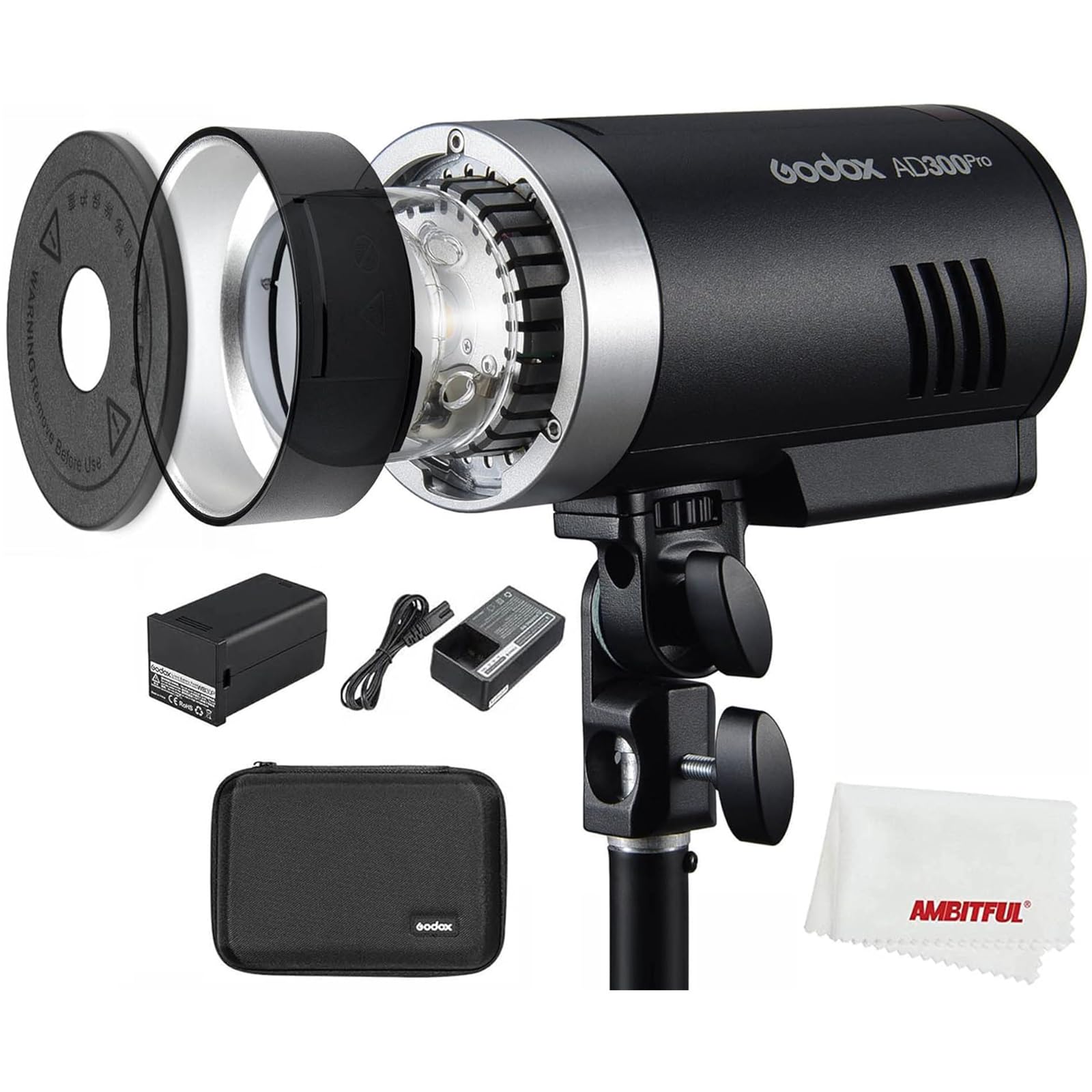Linterna Estroboscópica Godox Ad300pro 300ws Ttl 2.4g Inalámbrica - Venta Internacional.