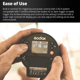 Foto 3 | Linterna Estroboscópica Godox Ad300pro 300ws Ttl 2.4g Inalámbrica - Venta Internacional.