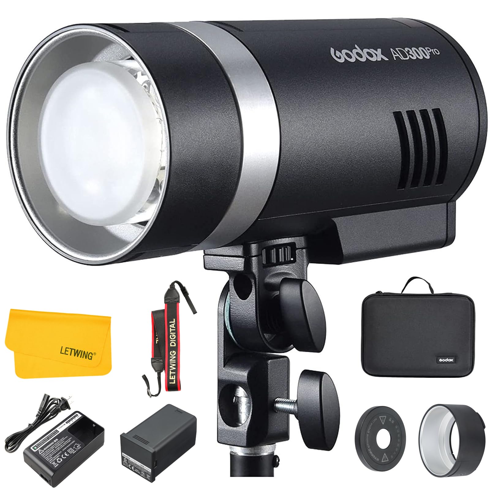 Luz Estroboscópica Flash Godox Ad300 Pro 300 Ws Hss 1/8000s - Venta Internacional.