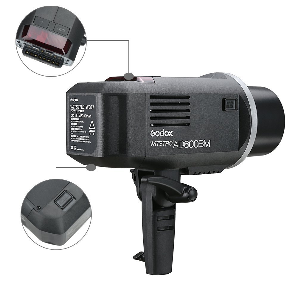 Foto 5 pulgar | Luz Estroboscópica Flash Godox Ad600bm 600 W Gn87 1/8000 Hss - Venta Internacional.