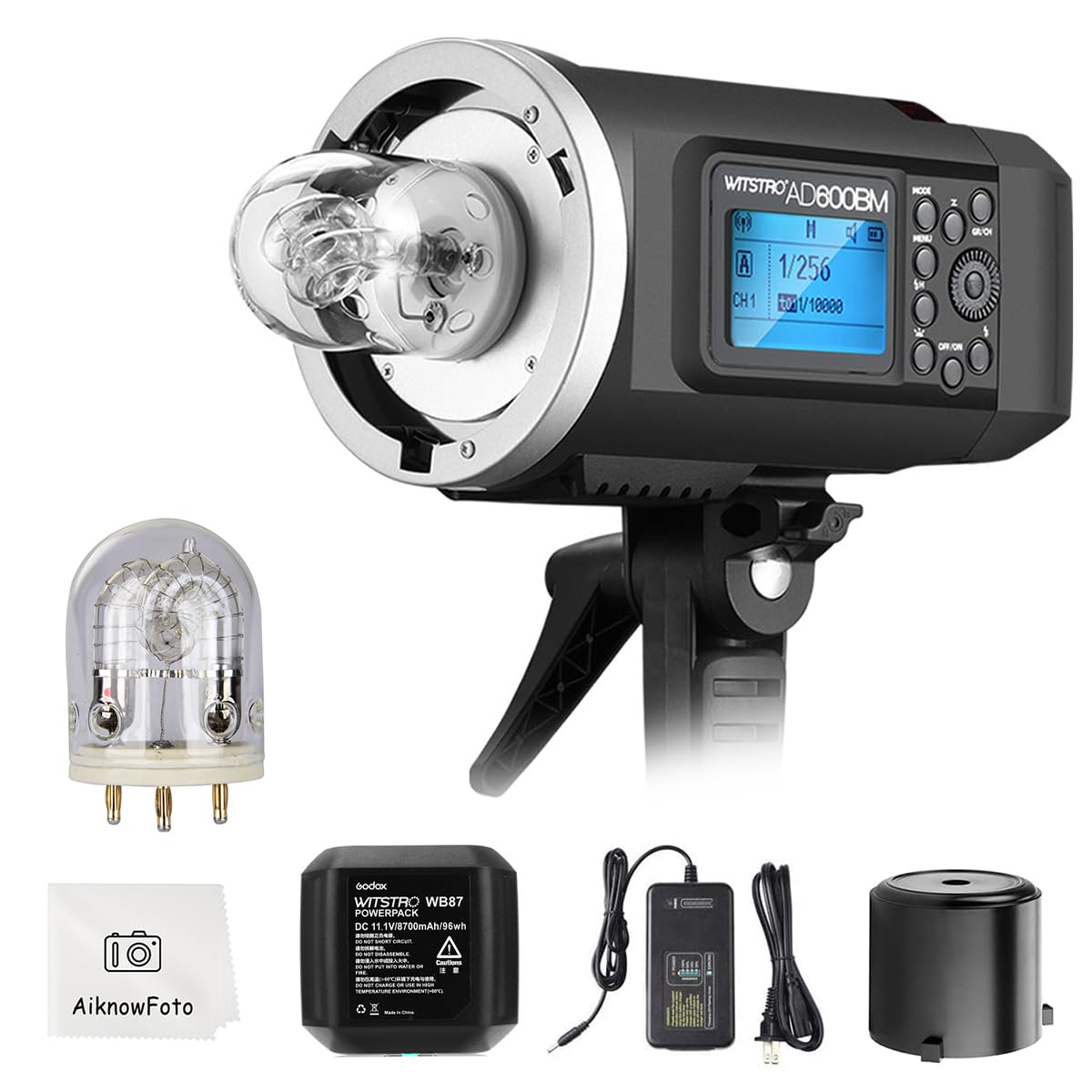 Flash Estroboscópico Godox Ad600bm 600ws Gn87 Con Sistema X Inalámbrico De 2 4 G - Venta Internacional.