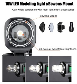 Foto 4 | Flash Estroboscópico Godox Ad600bm 600ws Gn87 Con Sistema X Inalámbrico De 2 4 G - Venta Internacional.