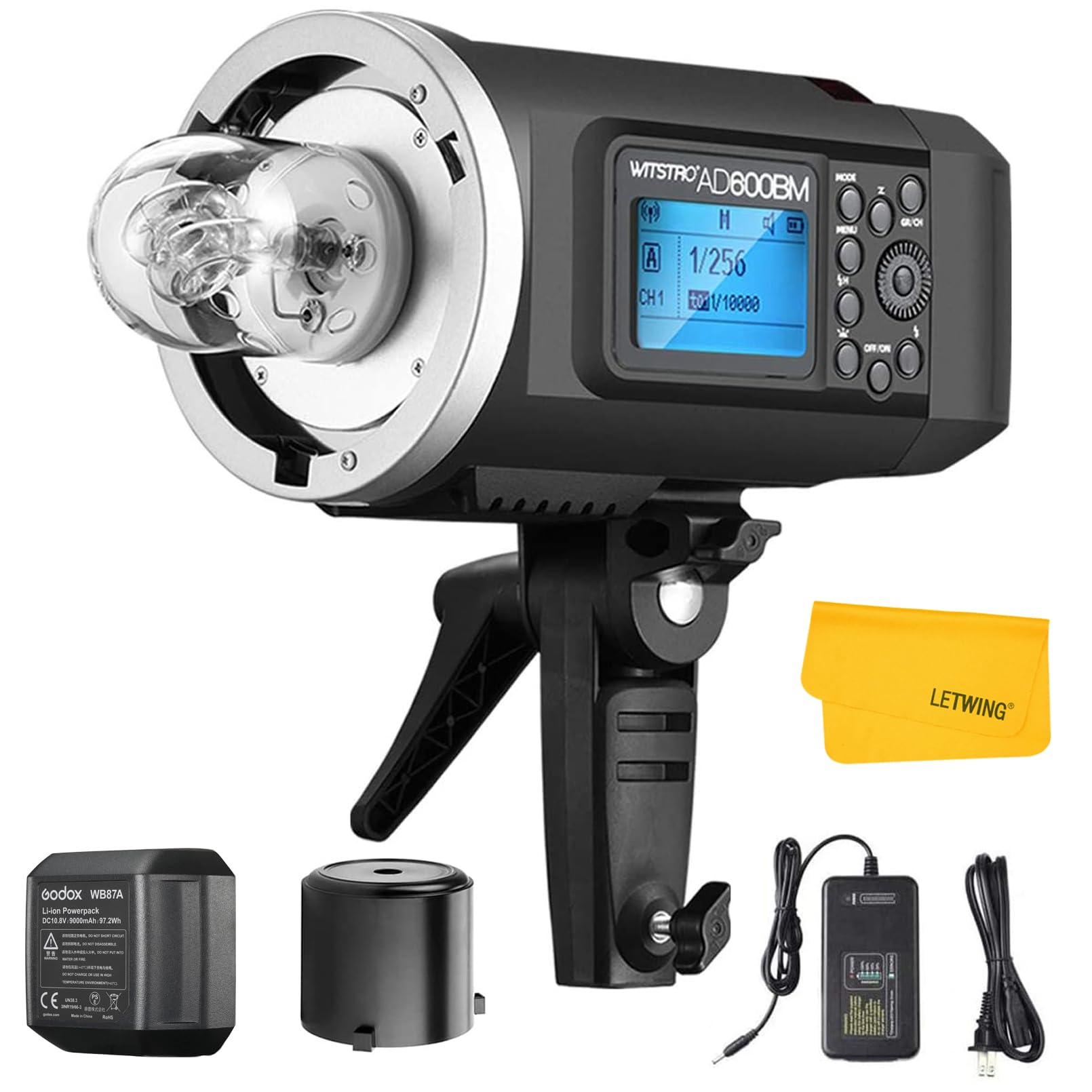 Soporte Flash Godox Ad600bm Bowens De 600 W Con Batería De 8700 Mah - Venta Internacional.