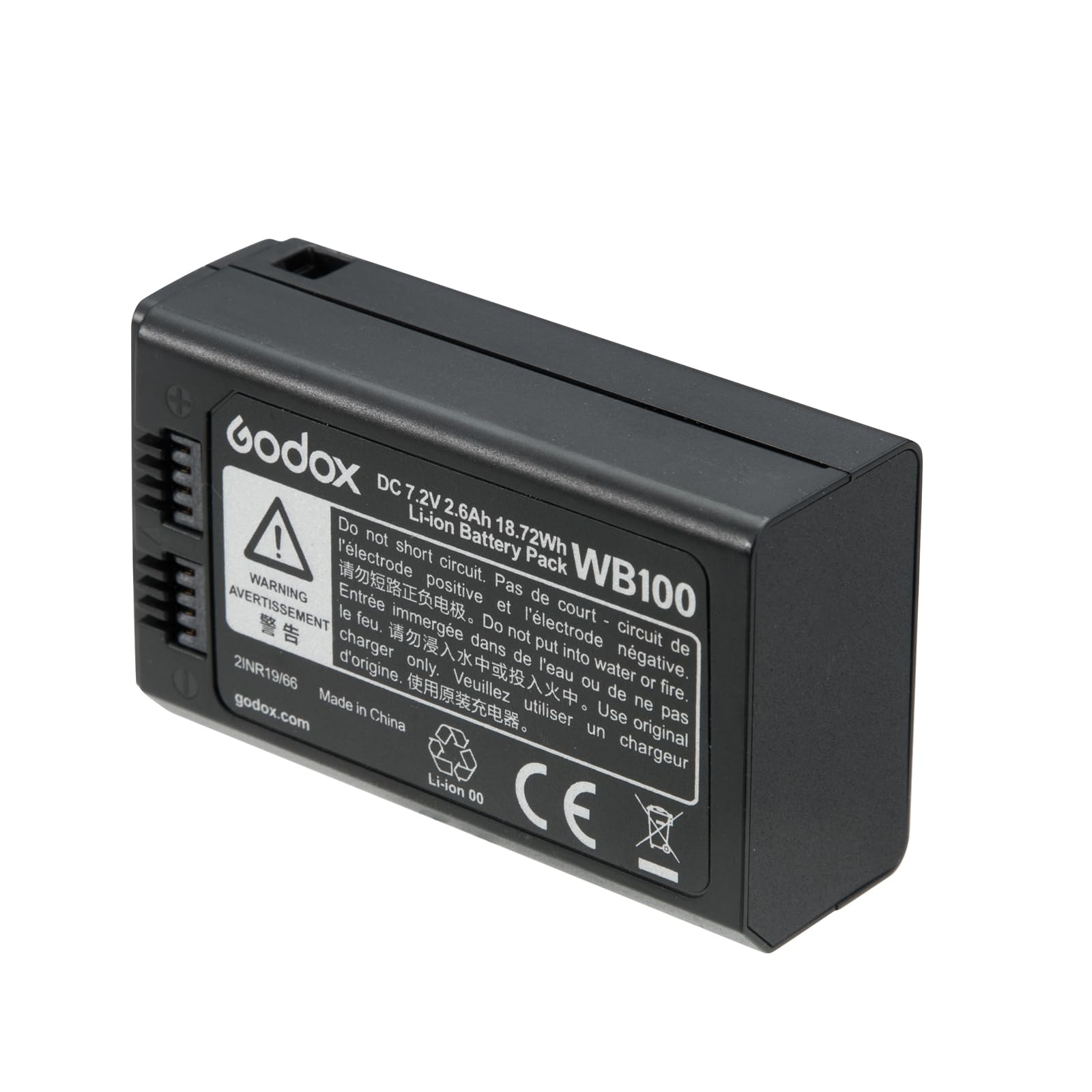 Foto 3 pulgar | Batería De Litio De Repuesto Para Godox Ad100pro Flash - Venta Internacional.