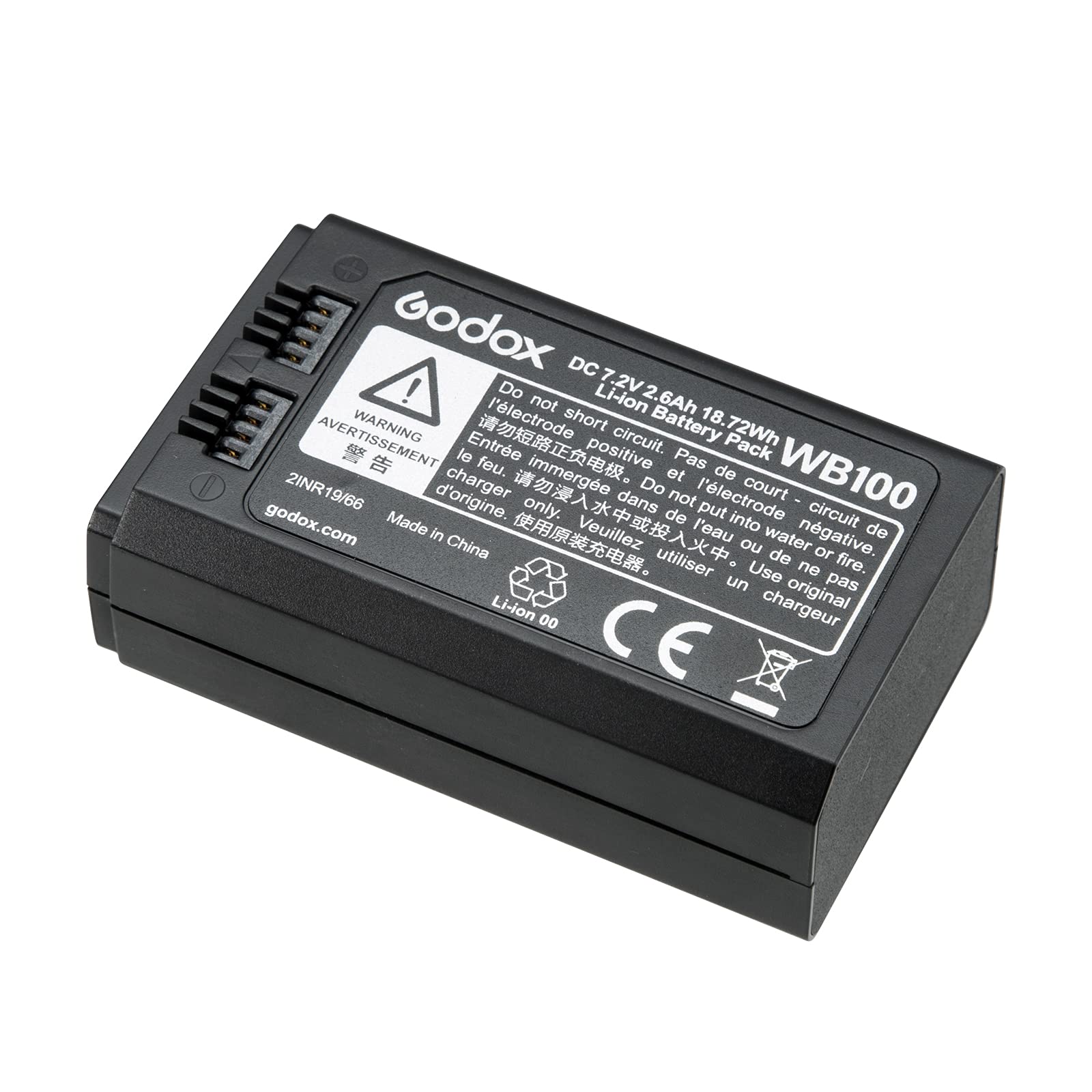 Foto 4 pulgar | Batería De Litio De Repuesto Para Godox Ad100pro Flash - Venta Internacional.