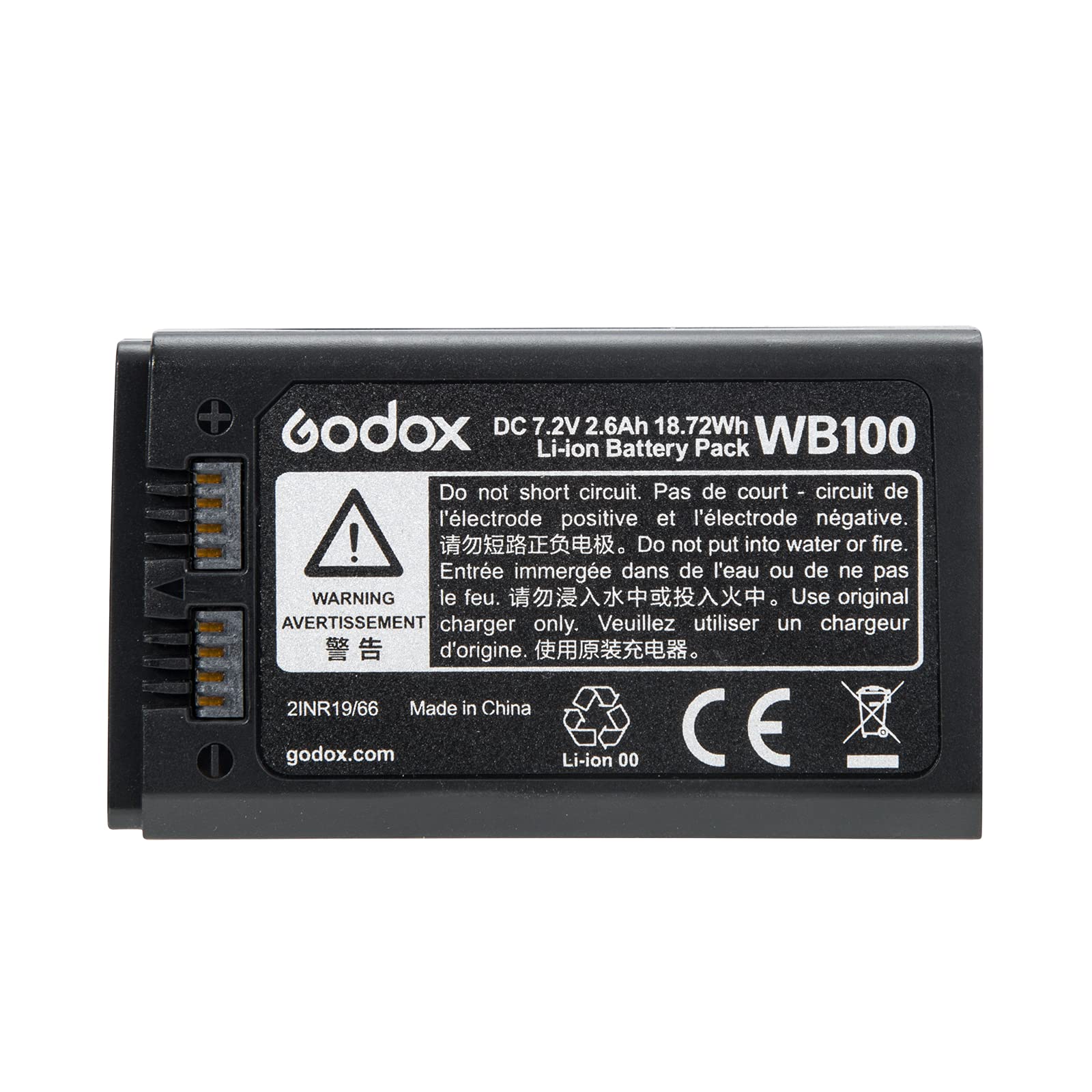Foto 6 pulgar | Batería De Litio De Repuesto Para Godox Ad100pro Flash - Venta Internacional.