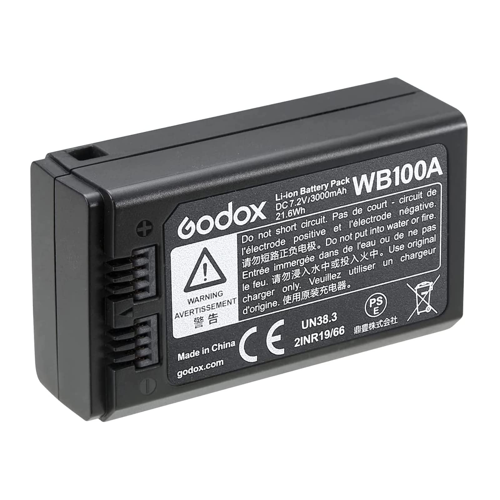 Foto 5 pulgar | Paquete De Baterías De Litio De Repuesto Godox Wb100a Wb100 7.2v 3000mah - Venta Internacional.