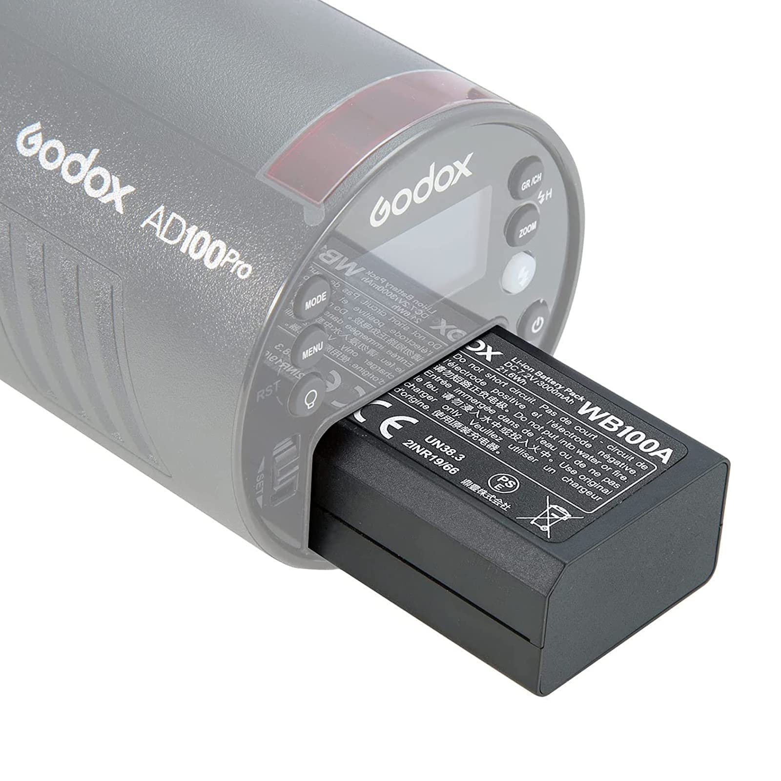 Foto 6 pulgar | Paquete De Baterías De Litio De Repuesto Godox Wb100a Wb100 7.2v 3000mah - Venta Internacional.