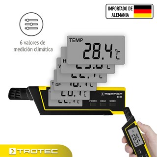 Foto 5 | Termohigrómetro Medidor Temperatura y Humedad para Deportistas