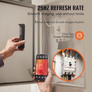 Foto 4 | Cámara Termográfica Vevor Con Resolución 256x192 Para Android E Ios - Venta Internacional.
