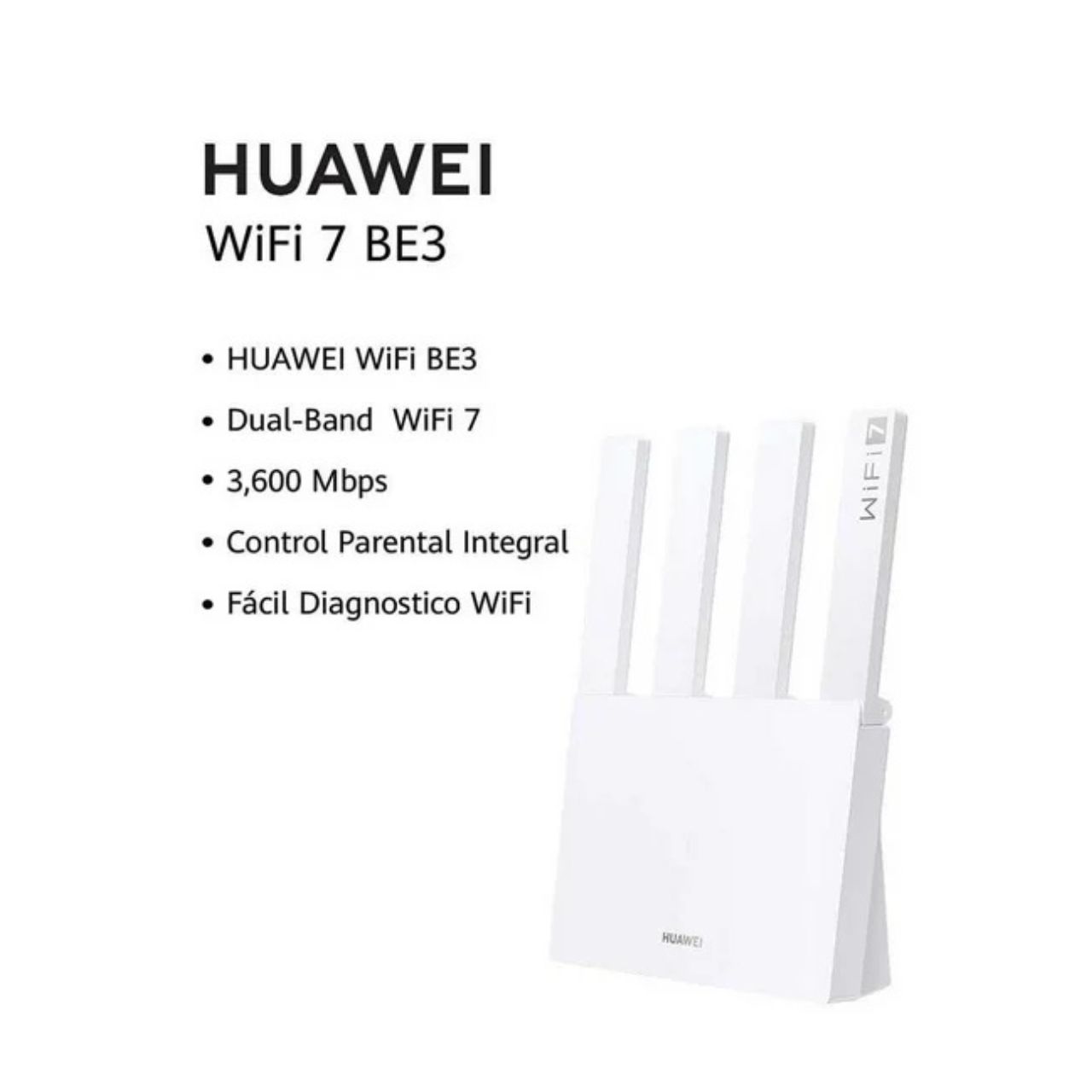 Foto 2 pulgar | Router Inalambrico Huawei Wifi Be3 Wukun-be32 - Blanco