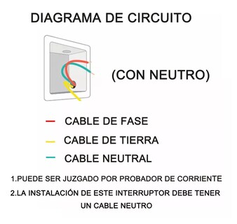 Foto 3 | Contacto de Pared 1 Vía con Neutro Apagador Inteligente Alexa Blanco