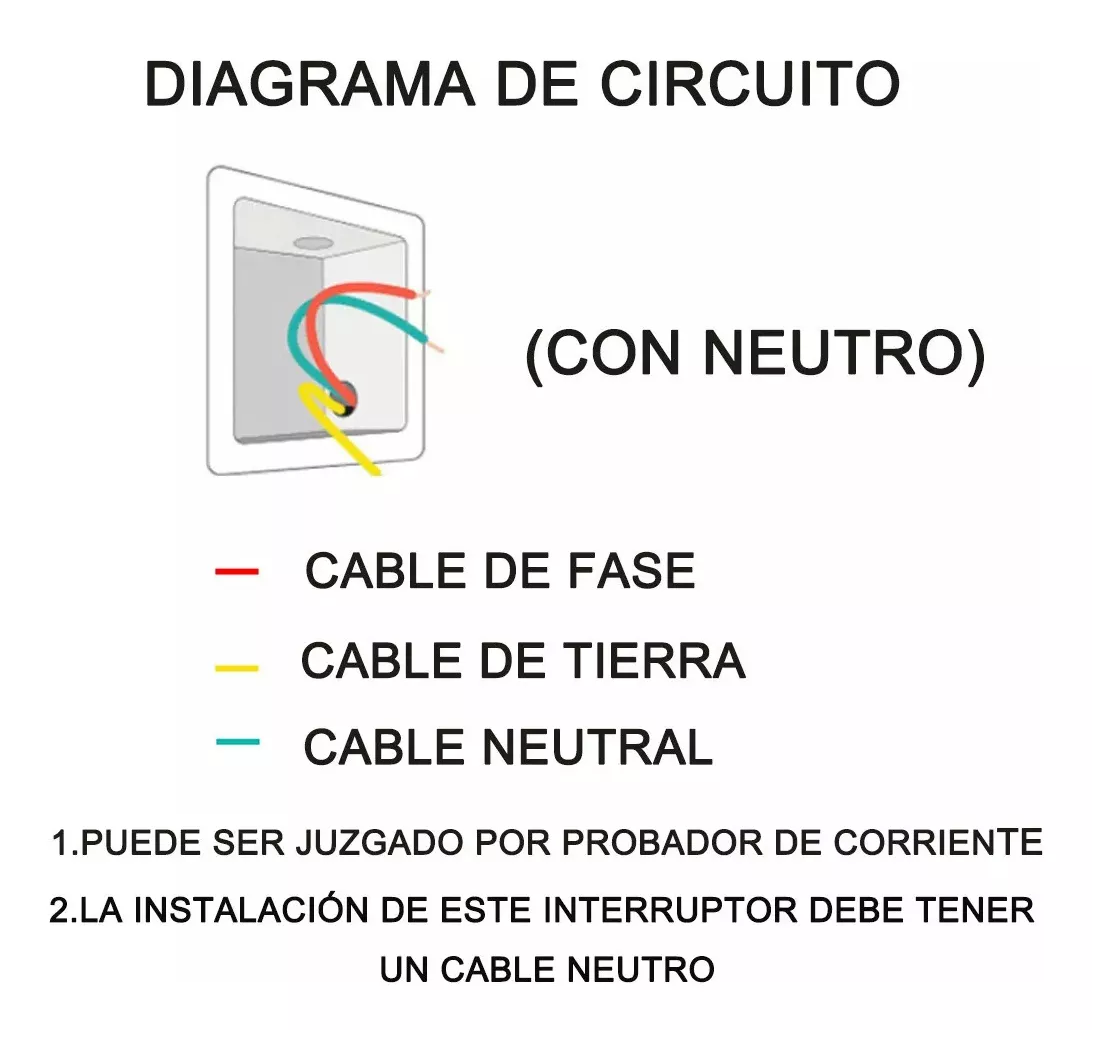 Foto 3 | Contacto de Pared Lab.G Blanco 1 Vía con Neutro Apagador Inteligente