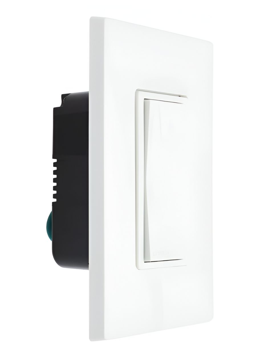 Foto 2 | Interruptor De Luz Dw15s-1bz Leviton Decora Smart Wi-fi Blanco