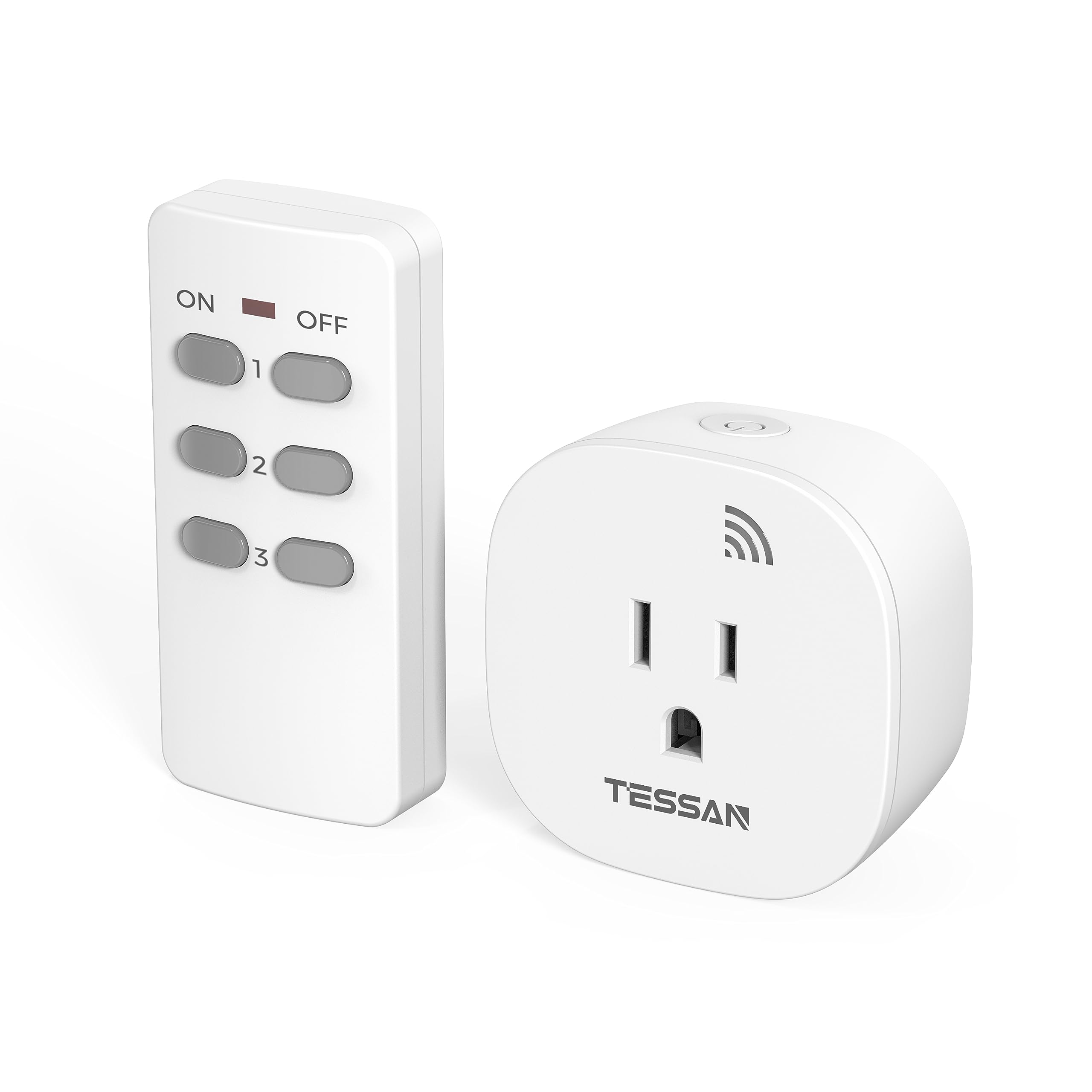 Toma De Control Remoto Tessan Inalámbrica Eléctrica 15a/1875w - Venta Internacional.