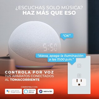 Foto 6 | Apagador Inteligente Tecnolite 1 Botón Táctil 1 Enchufe