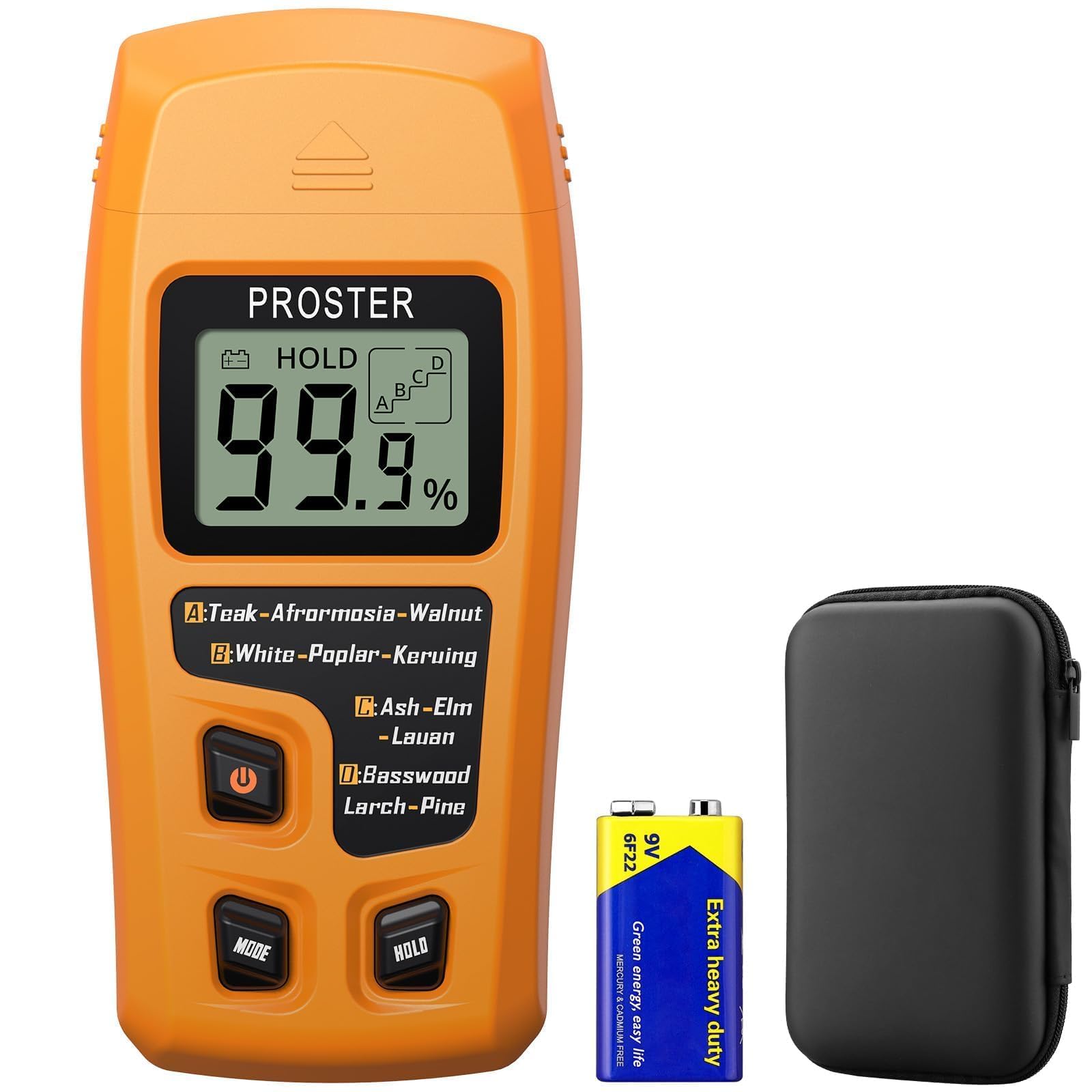 Foto 1 | Medidor De Humedad Proster Wood Detector De Humedad Digital Tipo Pin - Venta Internacional.